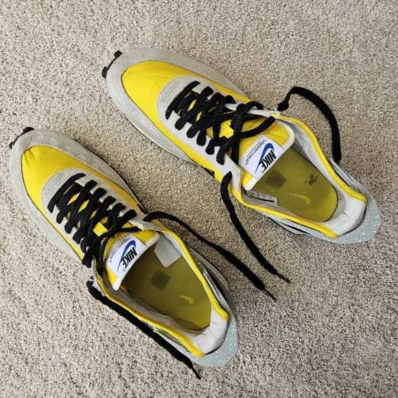 Mens Nike Undercover Yellow Daybreak Sneakers Citron sz 12 - Picture 6 of 16